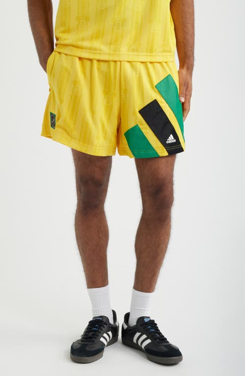 x Brain Dead Disney Football Shorts