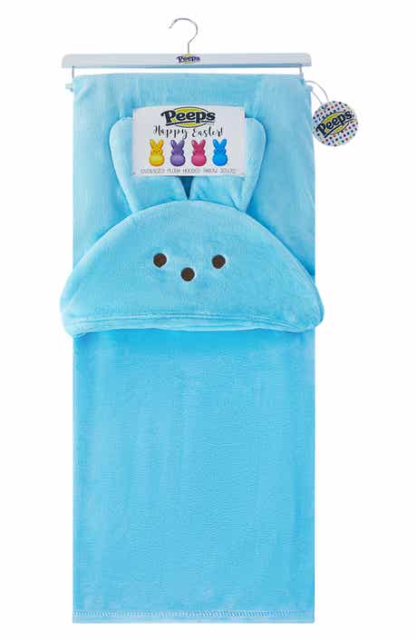 Peeps Oversize Plush Hooded Throw Blanket