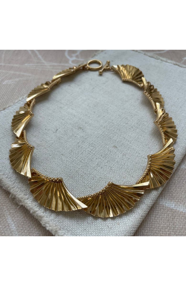 Erin McDermott Jewelry Vintage Gold Necklace, Alternate, color, Gold