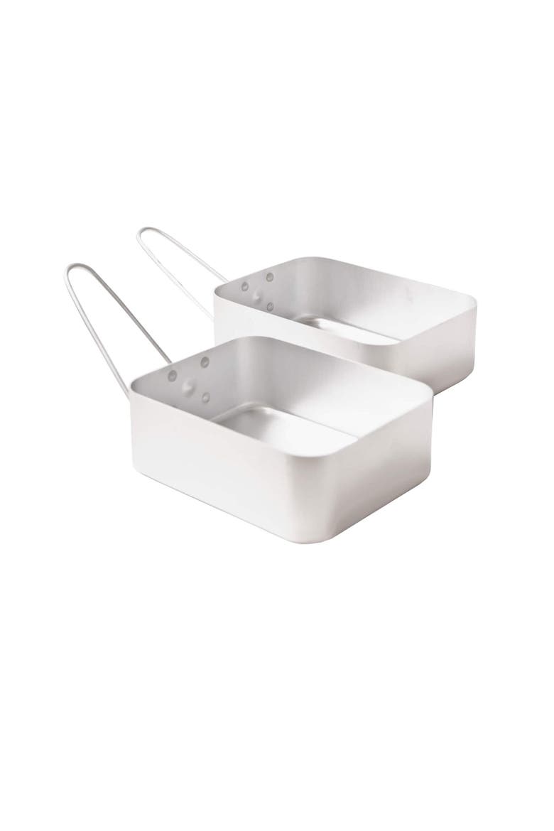 Messy Aluminum Mess Tin, Main, color, Silver