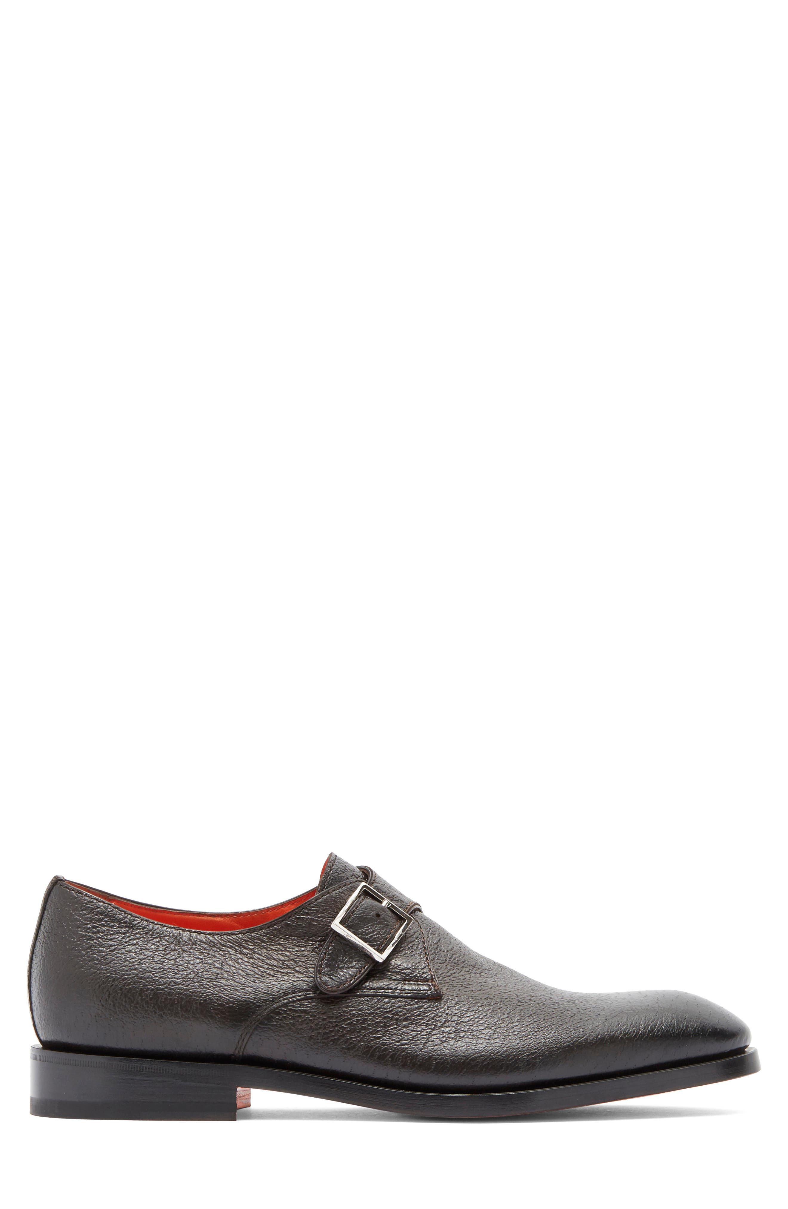 Santoni Monk Strap Loafer, Alternate, color, 