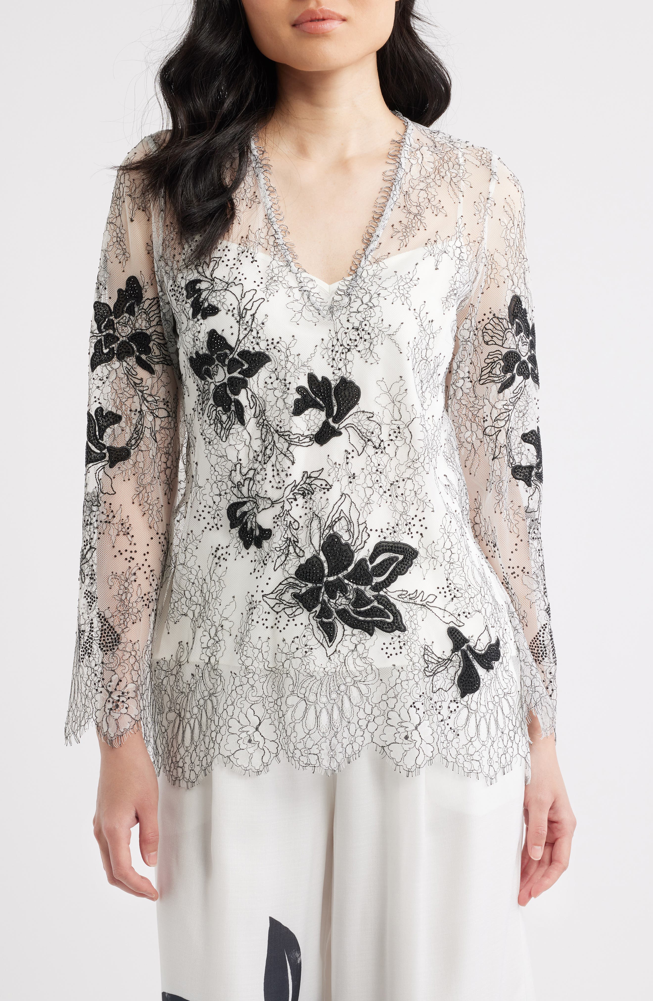 selected WHITE/ BLACK