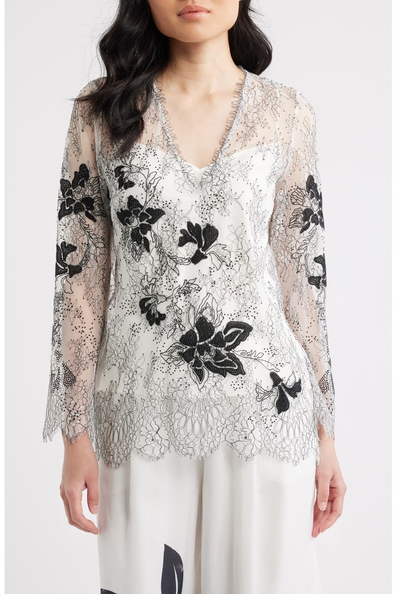 Devyn Top, Main, color, WHITE/ BLACK