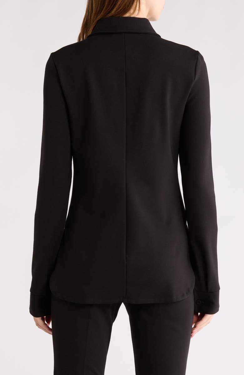 Favorite Daughter The Call Me Back Button-Up Blouse, Alternate, color, Black