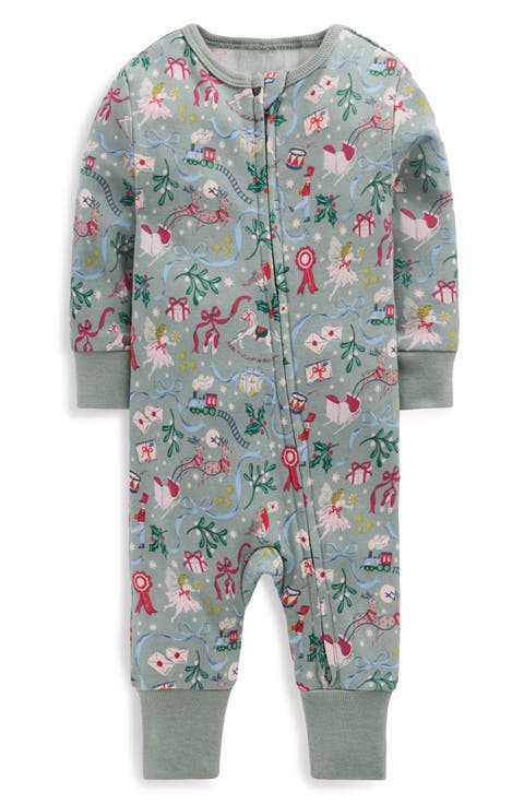 Cotton Jersey All-in-One Fitted Romper