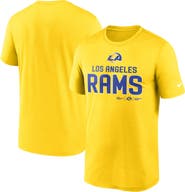 Nike Men's Nike Gold Los Angeles Rams Legend Community Performance T-Shirt