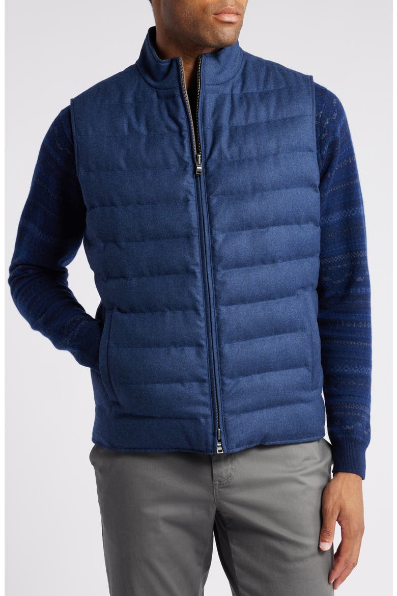 Crown Crafted Whistler Reversible Quilted Vest, Alternate, color, ATLANTIC BLUE