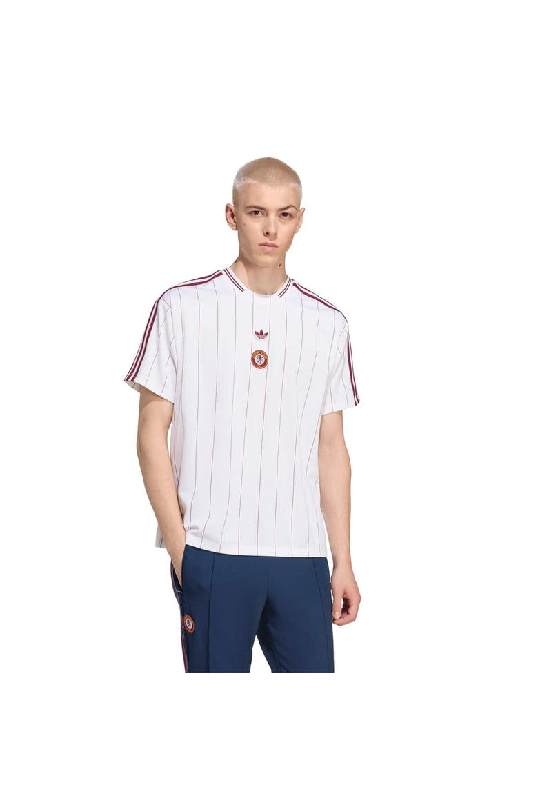 Unisex adidas  White Aston Villa Terrace Icons Jersey, Main, color, White