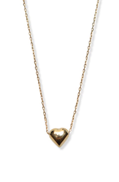 Puffy Heart Necklace