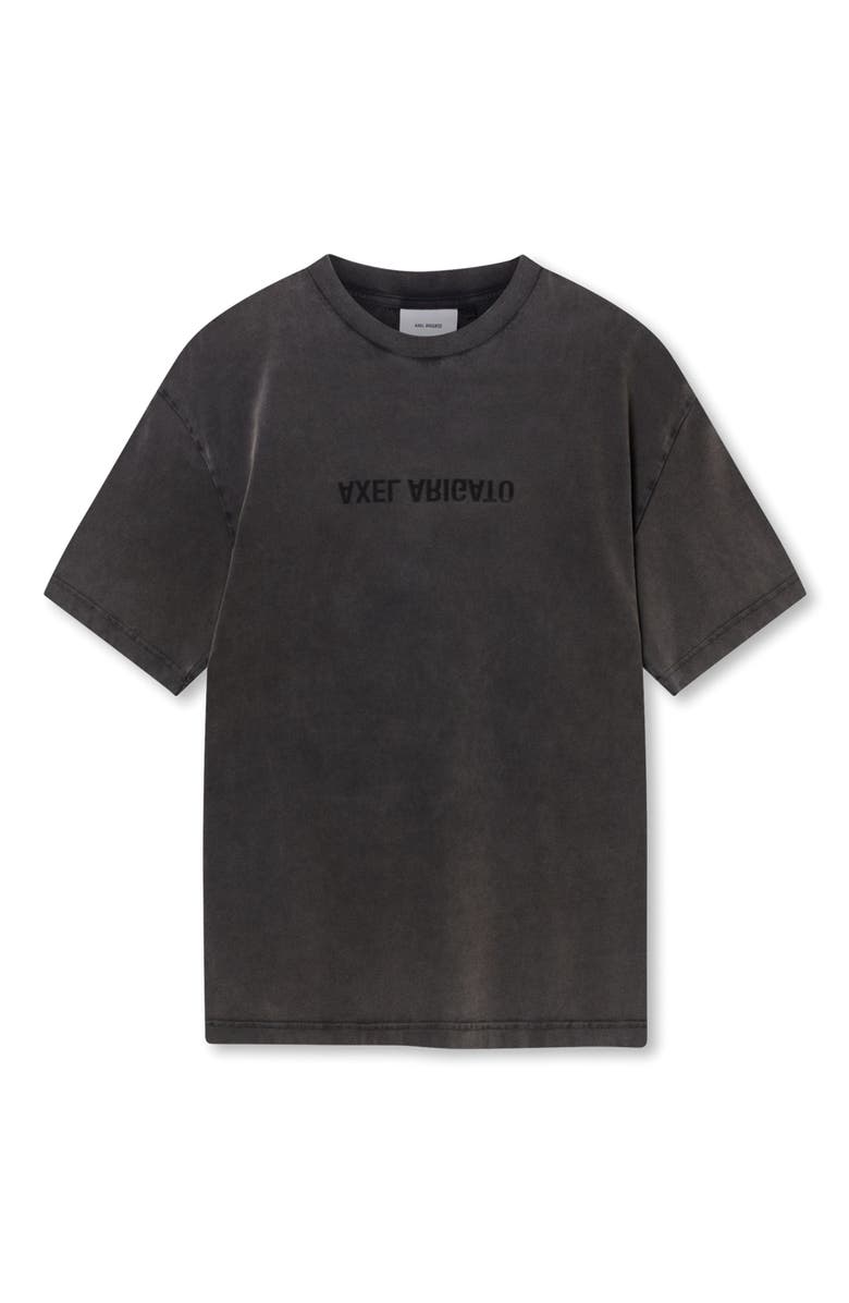 Axel Arigato Distort Washed T-Shirt, Alternate, color, Black