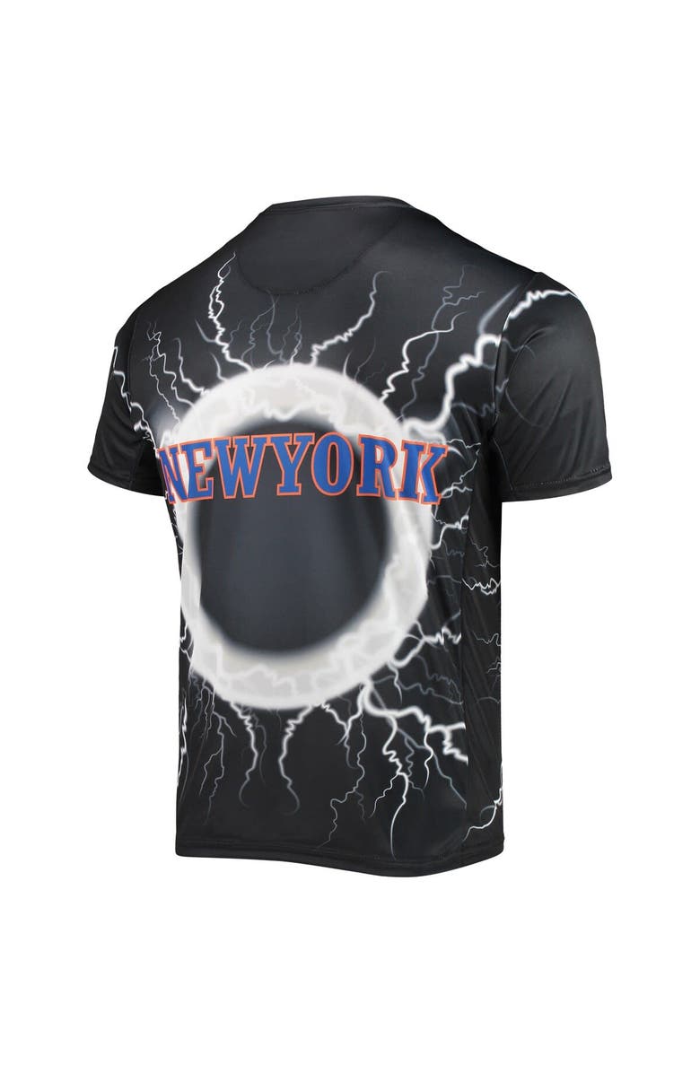 FISLL Men's FISLL Black New York Knicks Tornado Bolt T-Shirt, Alternate, color, 