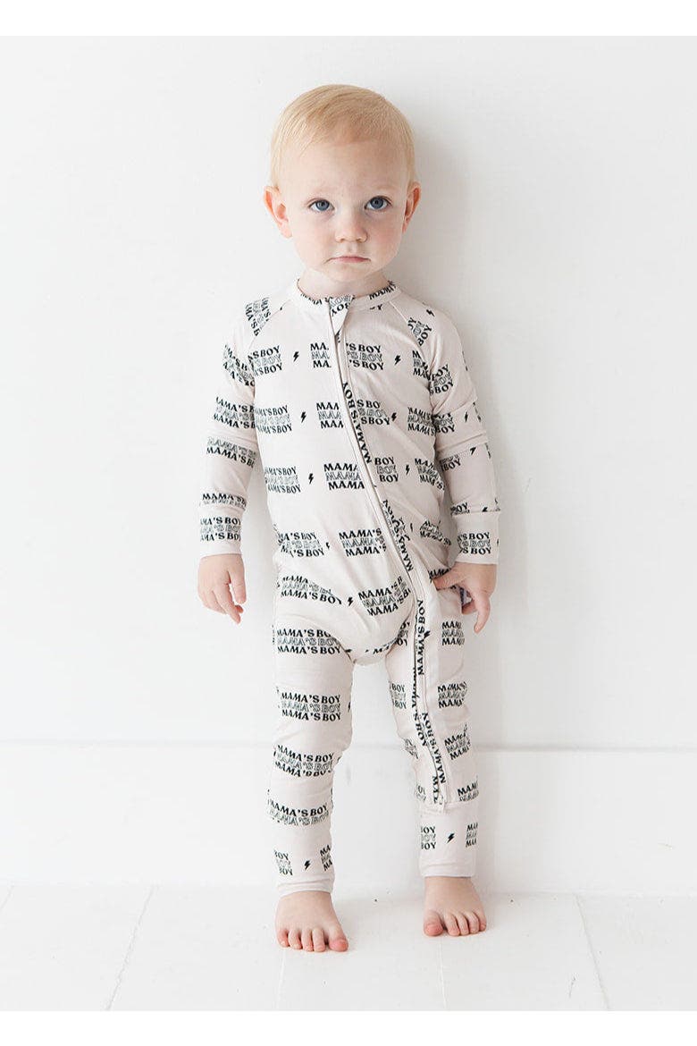 Convertible Romper | Mama's Boy, Alternate, color, Beige