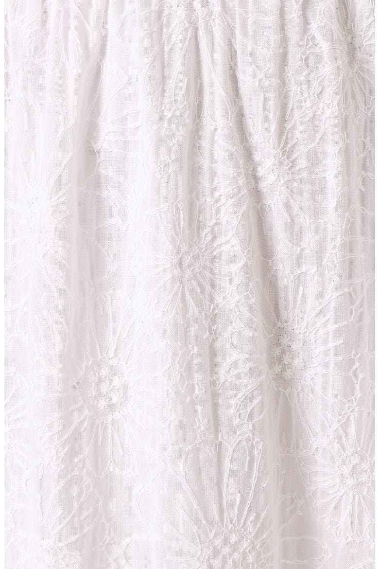 Florina Strapless Tiered Maxi Sundress, Alternate, color, WHITE FLORAL