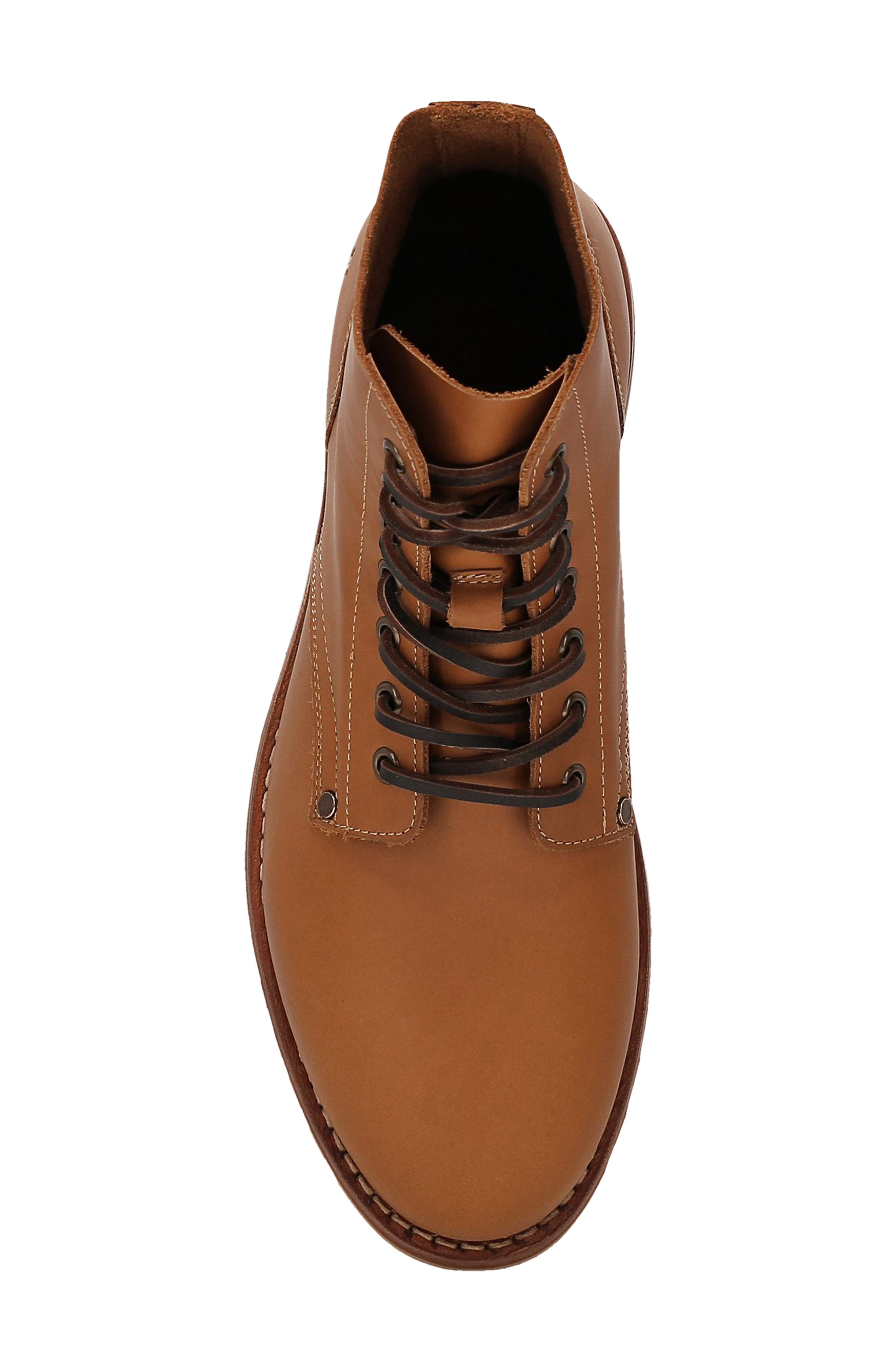 Frye Barrett Lace-Up Boot, Alternate, color, Golden Rod