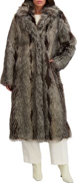 Lyla Grant Fur-Free Fox (Faux Fur) Long Coat