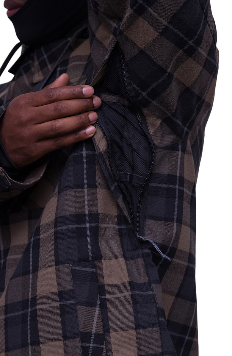 686 Woodland Plaid Insulated Jacket, Alternate, color, 