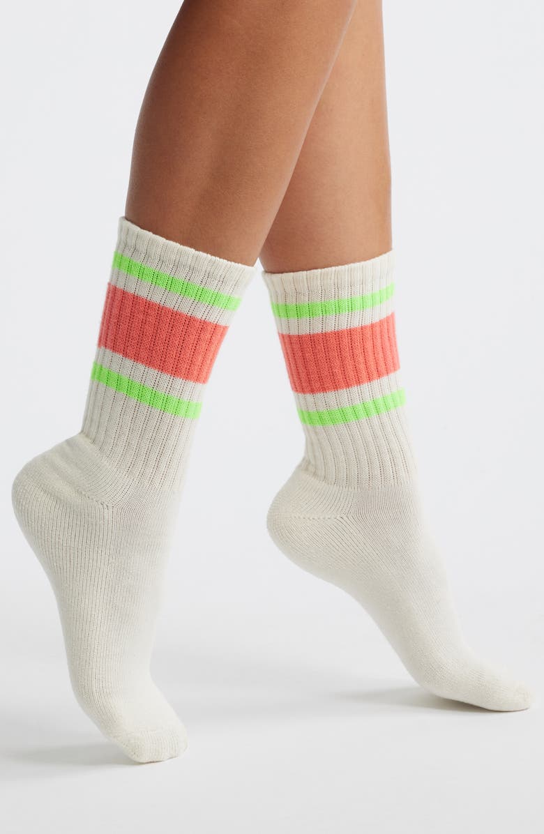 American Trench The Retro Stripe Crew Socks, Main, color,