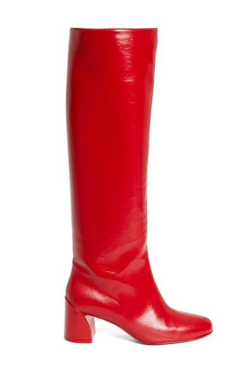 Christian Louboutin Janitta Leather Knee-high Boots 55