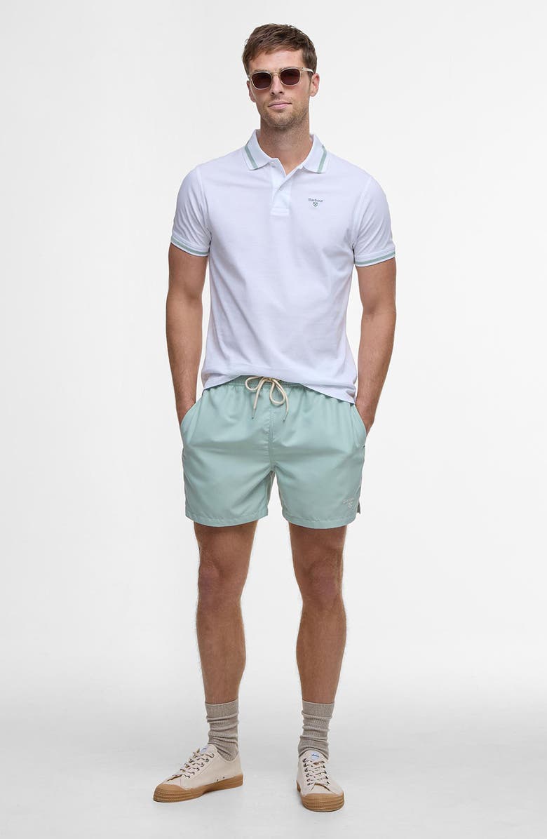 Barbour Ferrybridge Lightweight Polo, Alternate, color, White