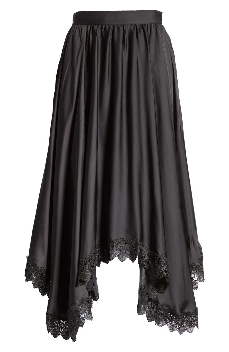 Amy Lynn Dorset Lace Hem Skirt, Alternate, color, 
