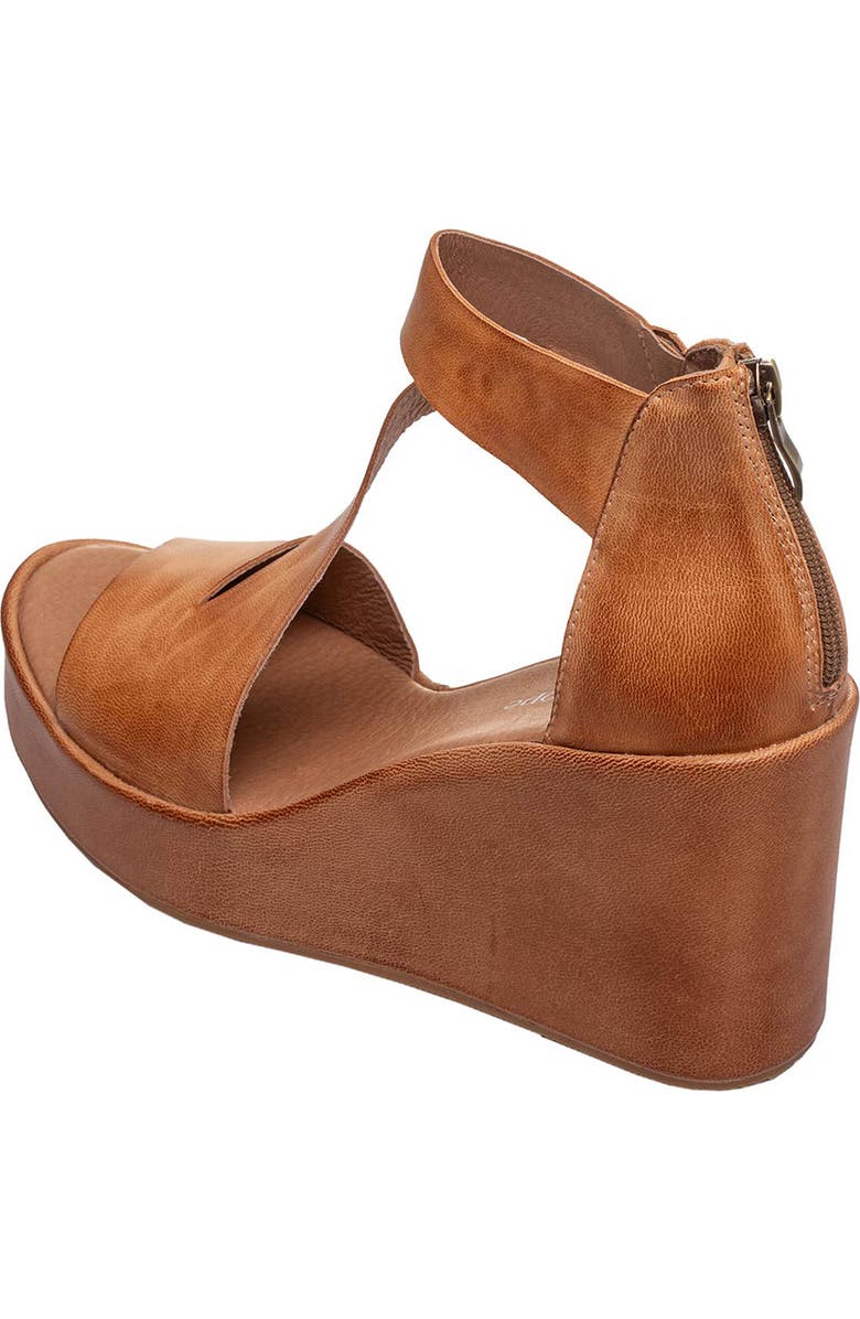 ANTELOPE Barclay Platform Wedge Leather Sandal, Alternate, color,