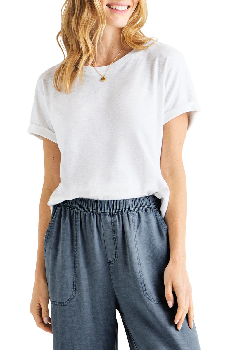 Splendid Skye Slub T-Shirt, Main, color, 