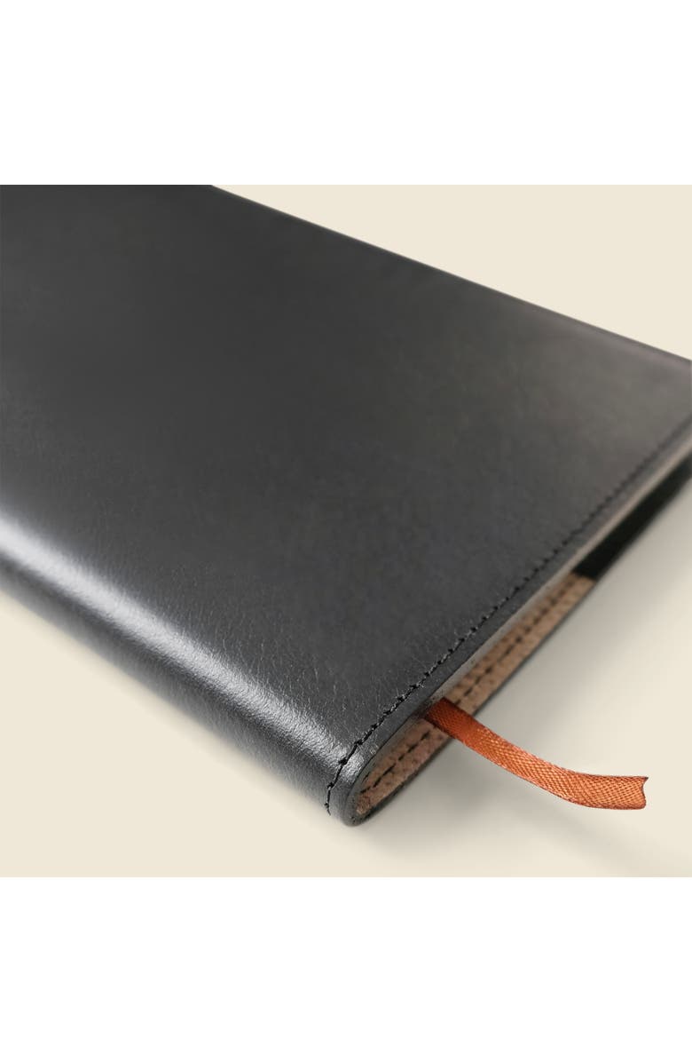 Casupo Refillable A5 Leather Journal Cover, Alternate, color, Black