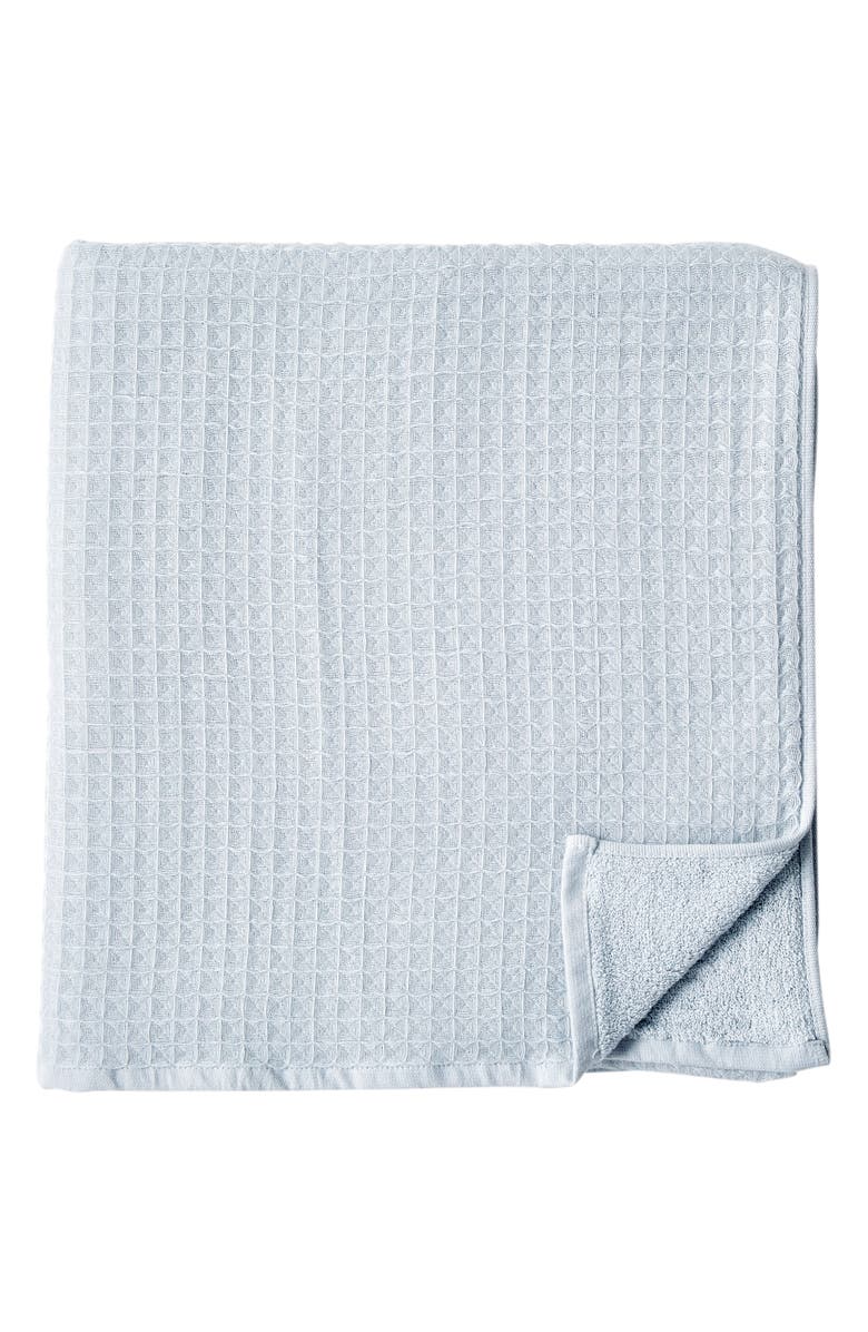 Uchino Waffle Bath Towel, Alternate, color, Ocean