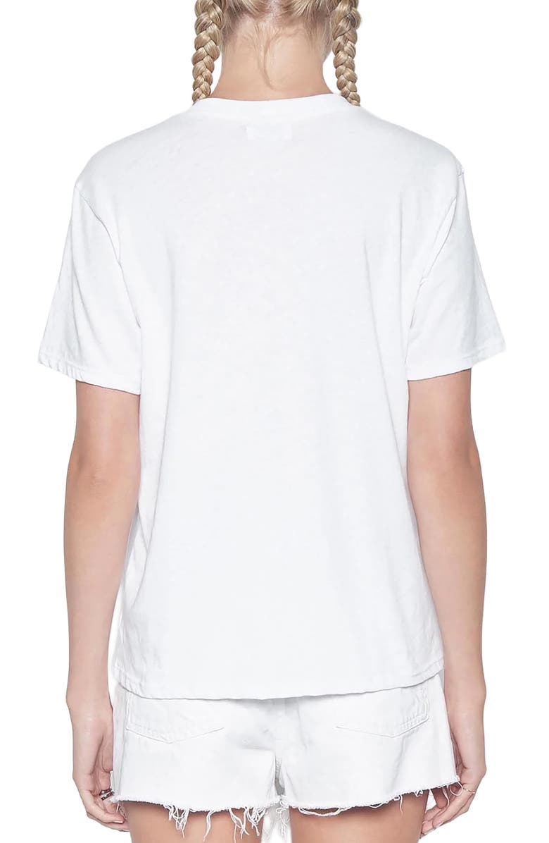 Lauren Moshi Croft Happy Banana Top, Alternate, color, White