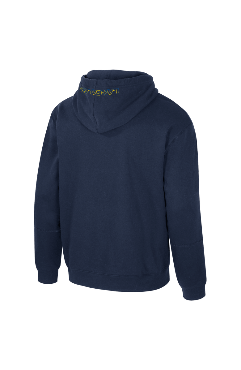Stadium Essentials Men's Stadium Essentials Navy LA Galaxy Elementized Pullover Hoodie, Alternate, color, Navy