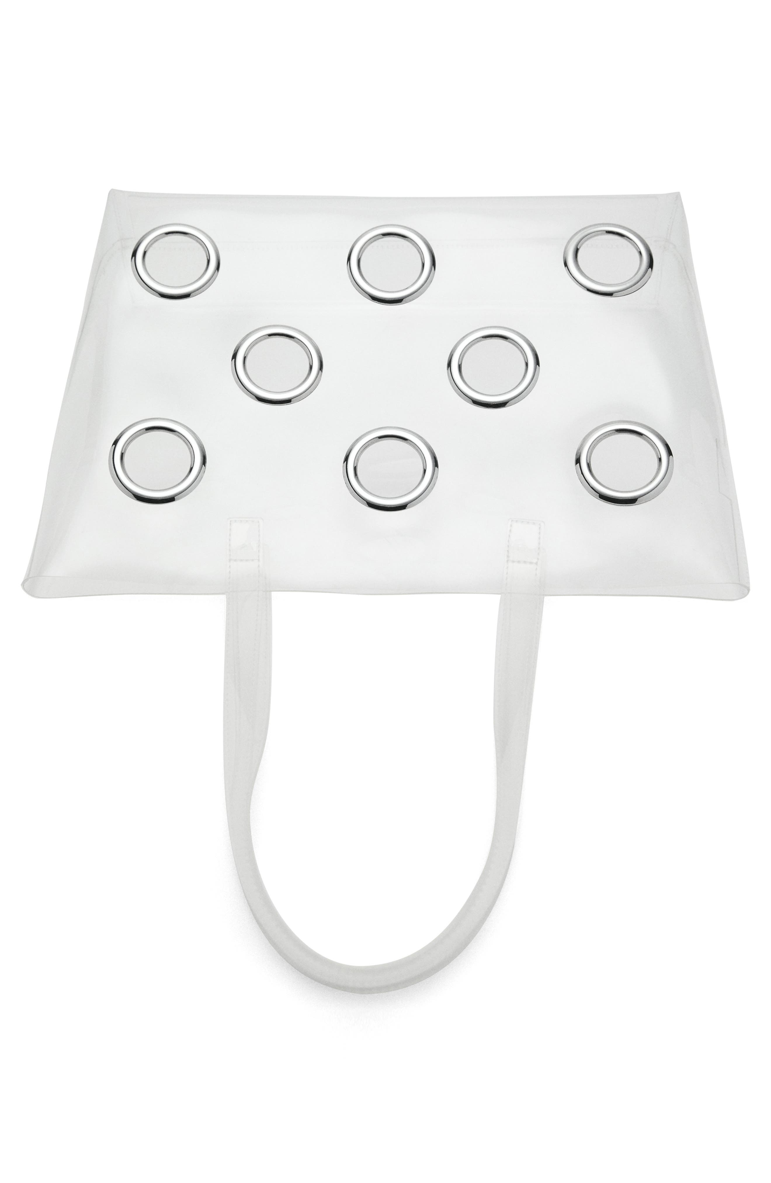 MANGO Transparent Tote, Alternate, color, 