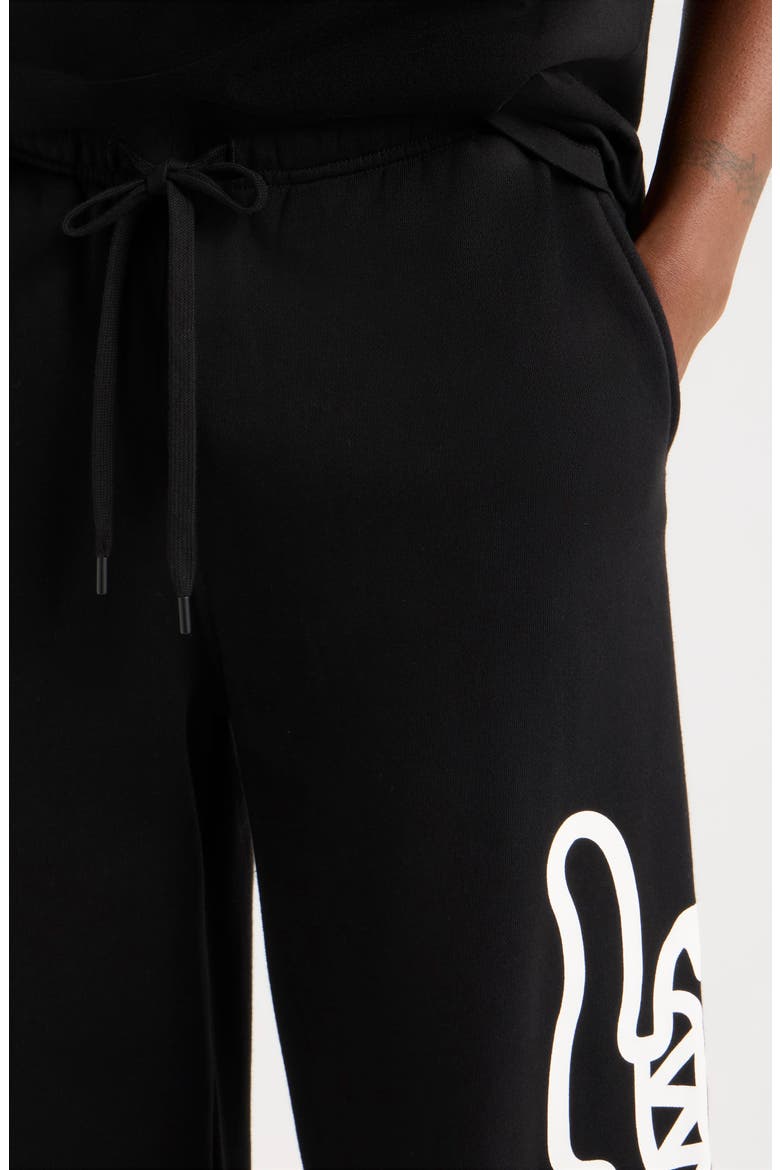 Mint Drawstring Sweatpants, Alternate, color, BLACK