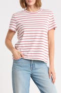 Madewell Perfect Stripe Cotton Crewneck T-Shirt