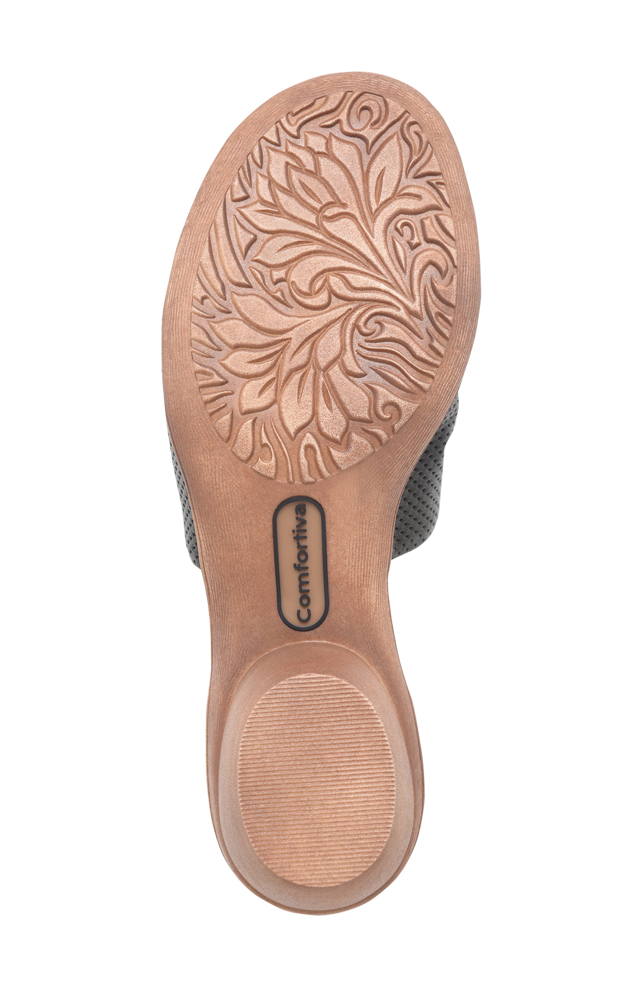 Comfortiva Newnan Ankle Strap Sandal, Alternate, color, Black