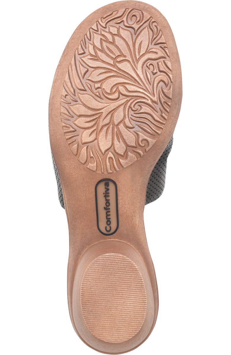 Comfortiva Newnan Ankle Strap Sandal, Alternate, color, Black