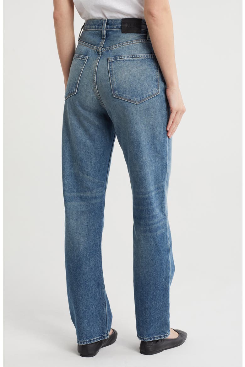 Sawyer High Waist Straight Leg Jeans, Alternate, color, ENVISION