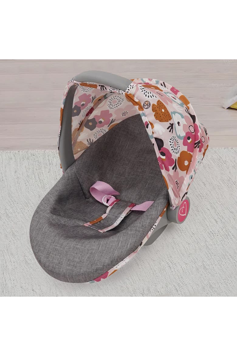 Melange Flora 3In1 Doll Car Seat, Alternate, color, Multicolored