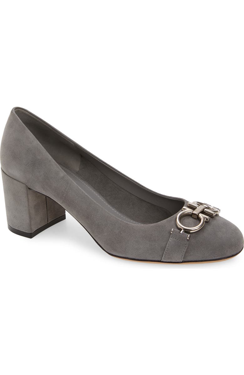 FERRAGAMO Salvatore Ferragamo Garda Double Gancio Pump, Main, color,