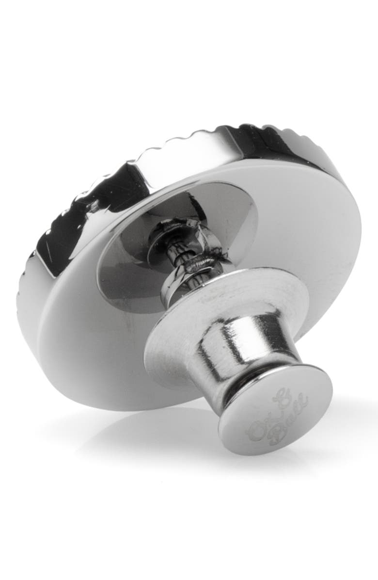 Cufflinks, Inc. Rope Trim Lapel Pin, Alternate, color, Silver