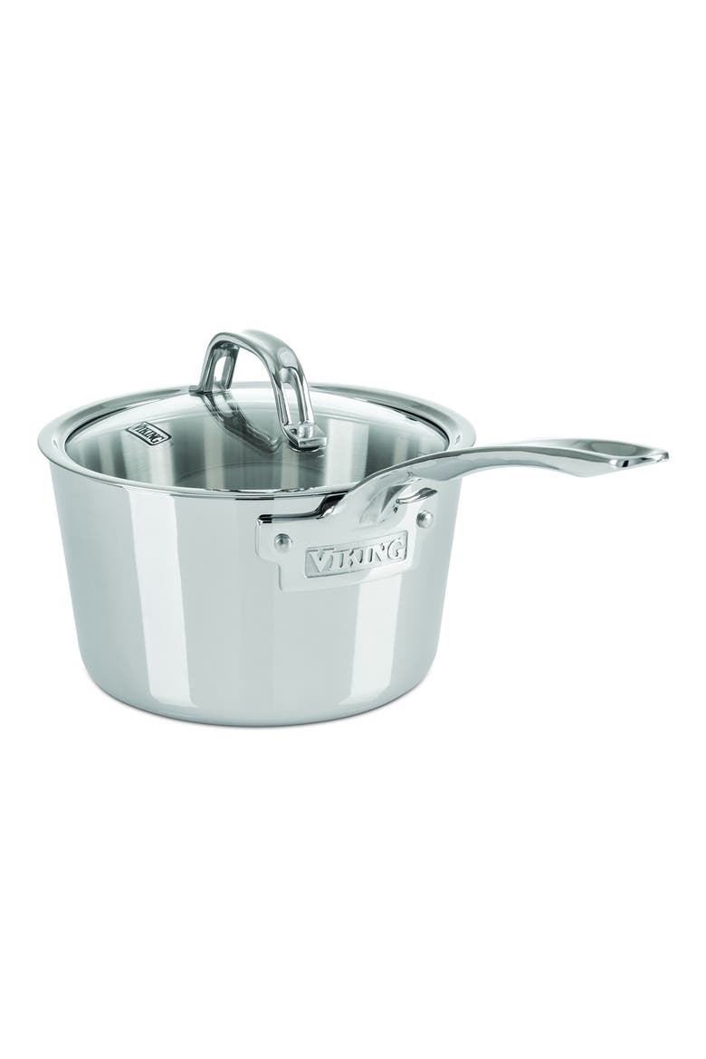 Contemporary 2.4 Quart Sauce Pan, Main, color, NONE