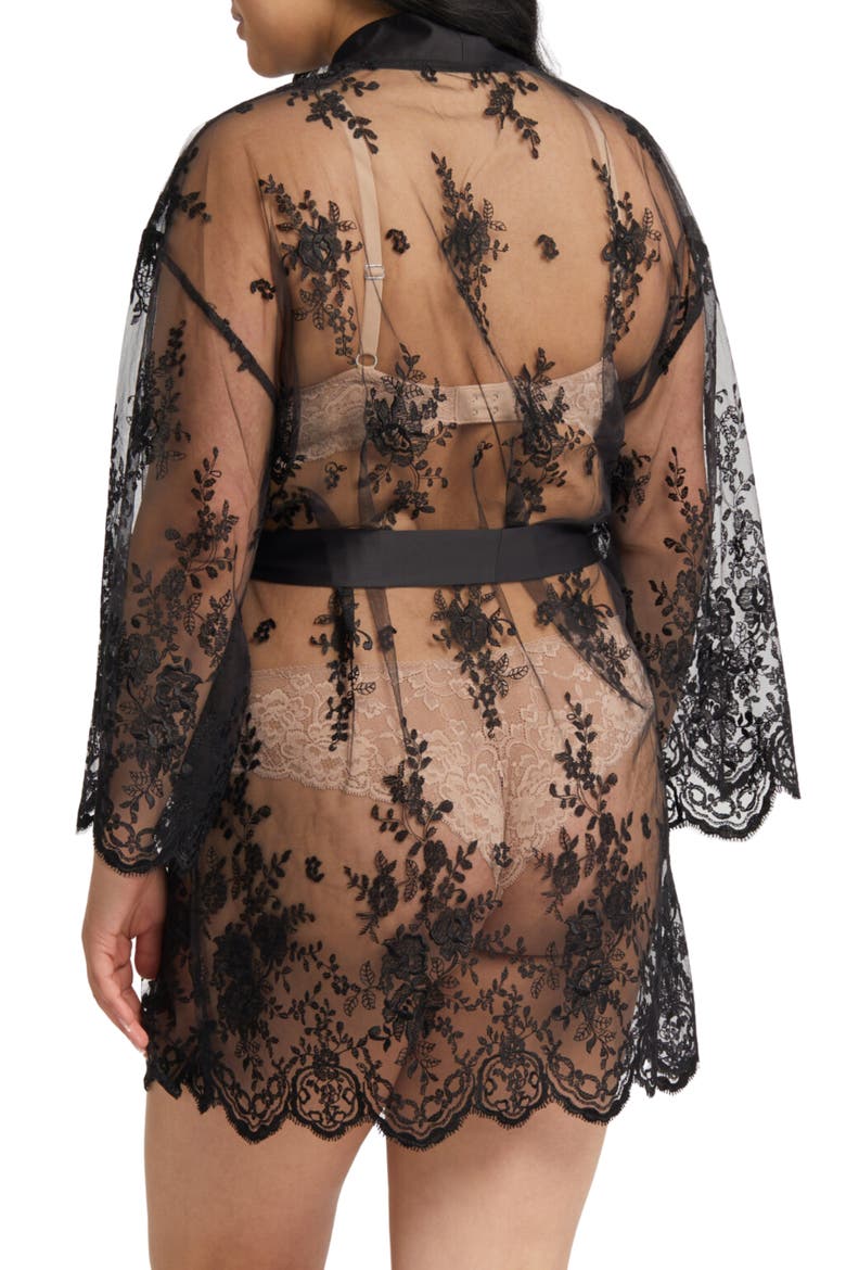 Darling Lace Wrap, Alternate, color, BLACK