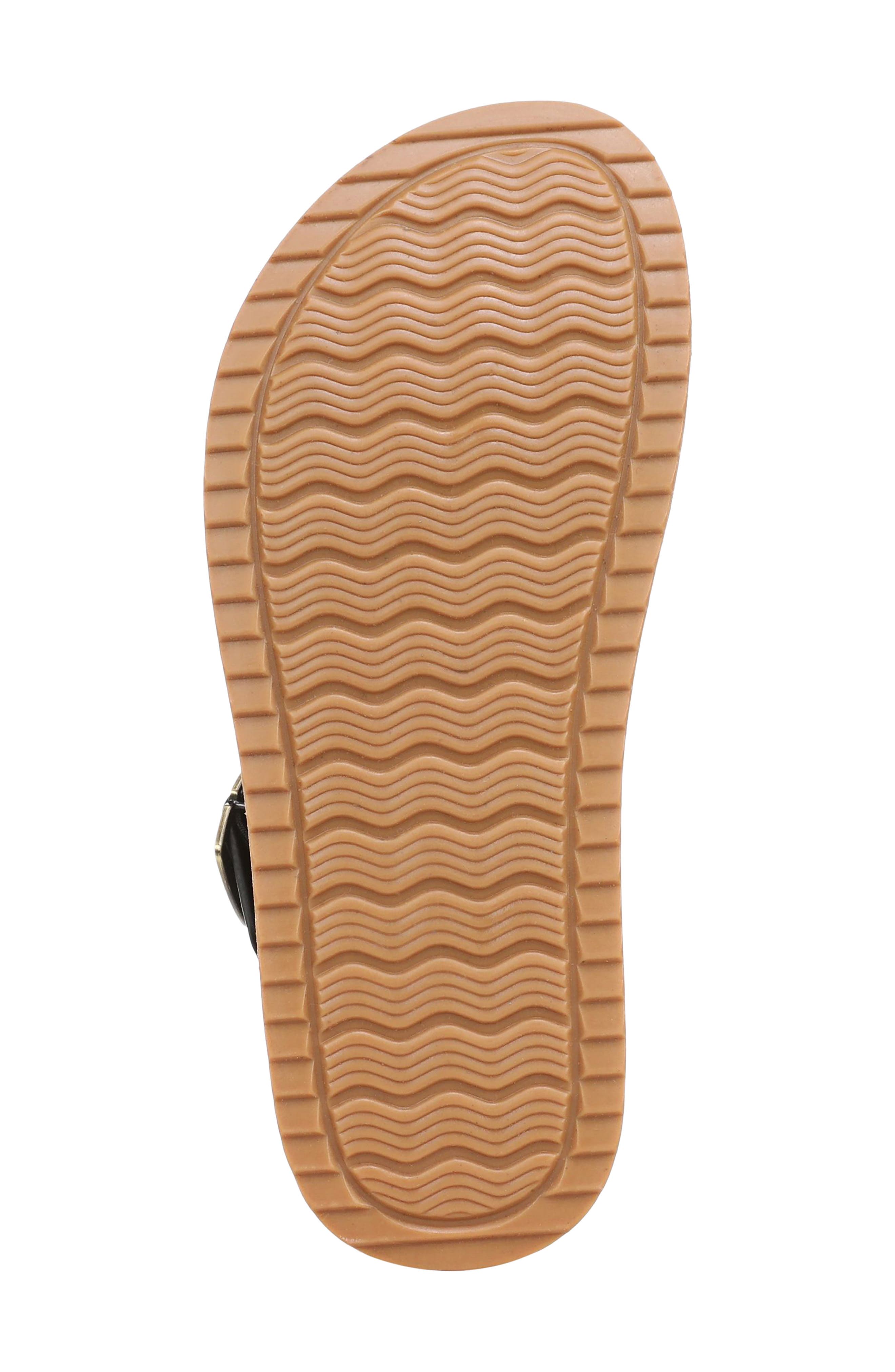 Dr. Scholl's Happy Lucky Wedge Platform Sandal, Alternate, color, Black