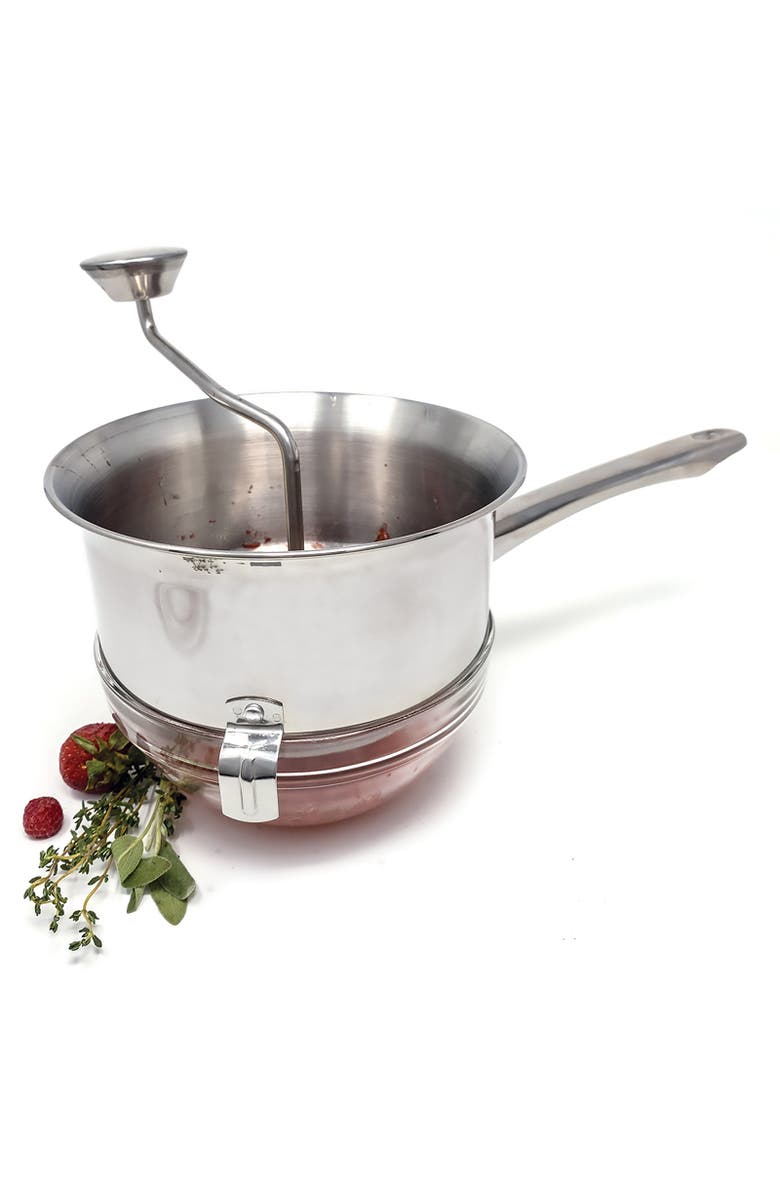 Norpro 2 Quart Multi Purpose Food Mill, Stainless Steel, Alternate, color, Silver