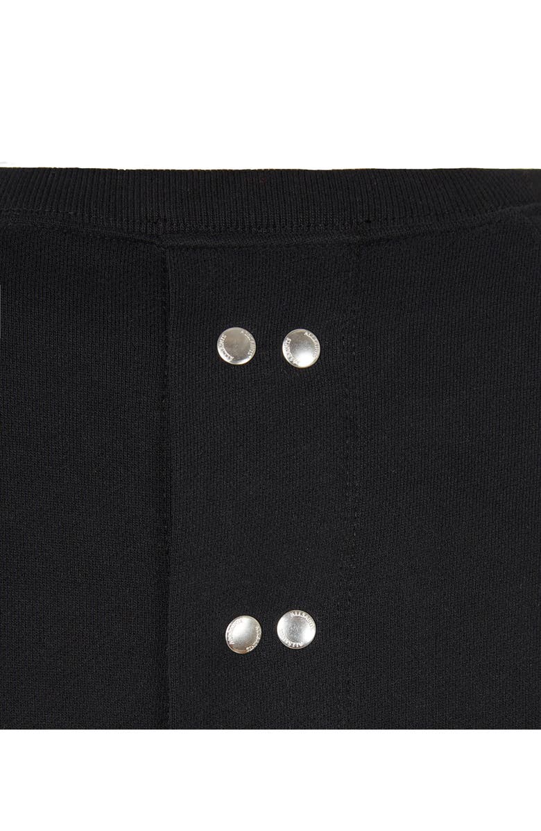 AllSaints Lee Long Sleeve Lace Hem Sweatshirt Dress, Alternate, color,