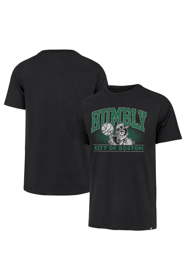 Men's '47 Black Boston Celtics Humbly T-Shirt, Main, color, Black