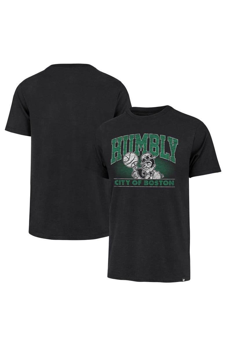 '47 Men's '47 Black Boston Celtics Humbly T-Shirt, Main, color,