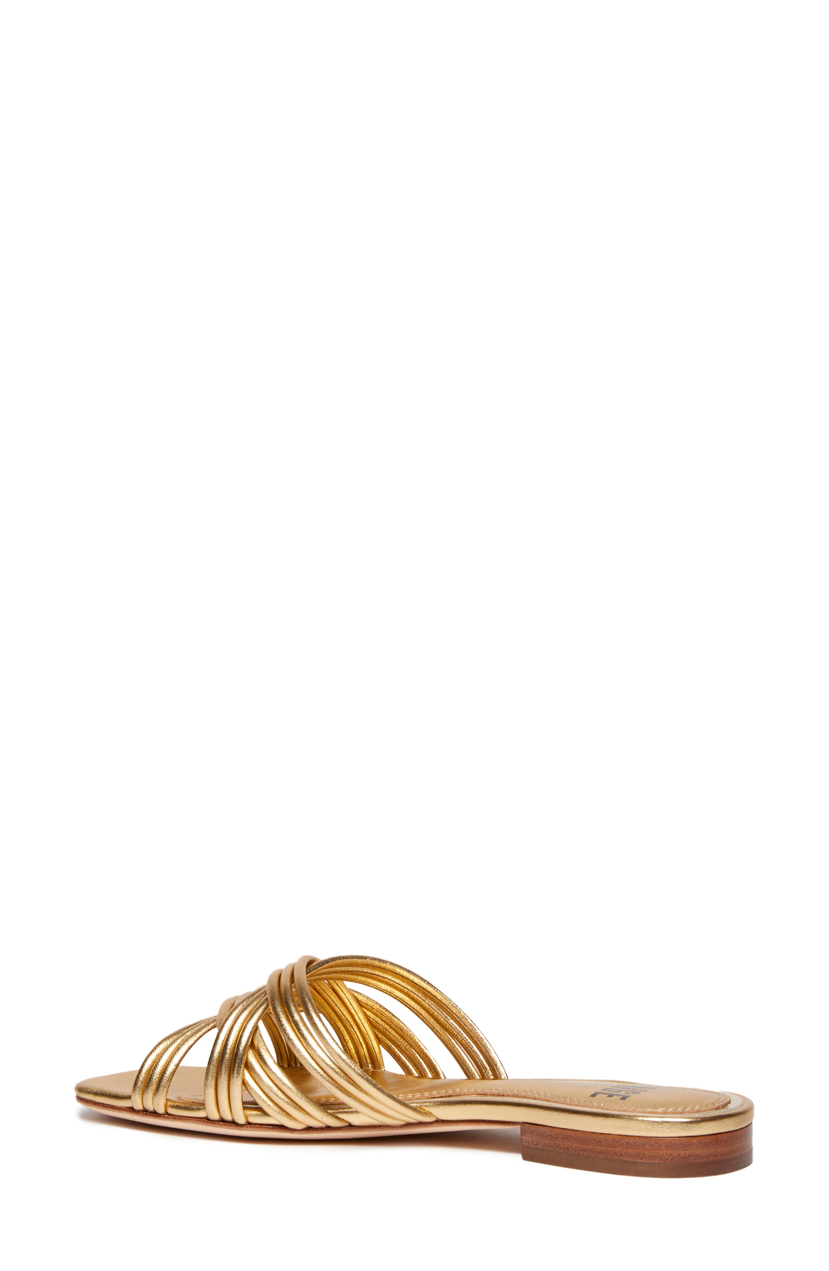 PAIGE Dina Slide Sandal, Alternate, color, Gold