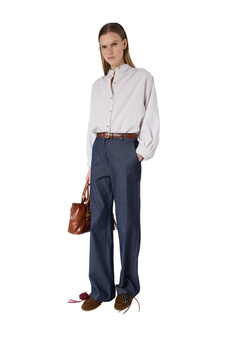 GERARD DAREL Amora Wide Leg Pants, Alternate, color, Jeans