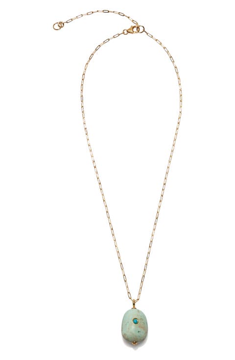 Darya Turquoise Pendant Necklace