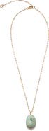 Lizzie Fortunato Darya Turquoise Pendant Necklace